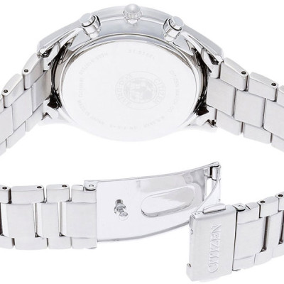 Đồng Hồ Nam Citizen Dây Thép Không Gỉ AT2360-59A - Mặt Trắng (Sapphire)