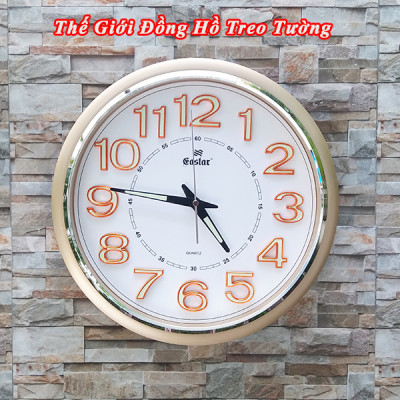 Đồng Hồ Cao Cấp KIM TRÔI EASTAR DẠ QUANG Tròn Cổ Điển - Máy Nhật Kim Trôi Êm ái, Không Gây Tiếng Động - Tặng Pin Maxell - BH 1 Năm