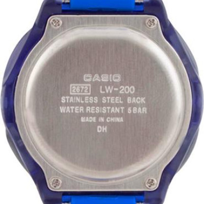 Đồng Hồ Nữ Dây Nhựa Casio LW-200-2AVDF (35mm) - Xanh