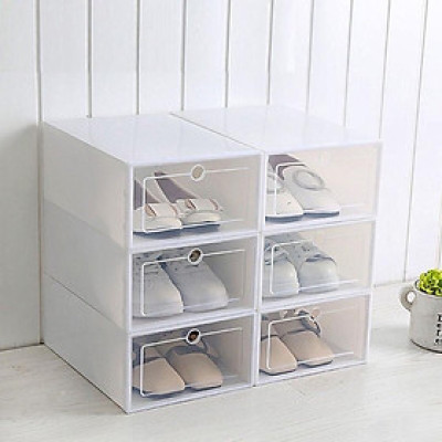 Hộp Đựng Giày Nắp Nhựa 