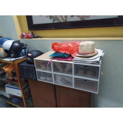 Hộp Đựng Giày Nắp Nhựa 