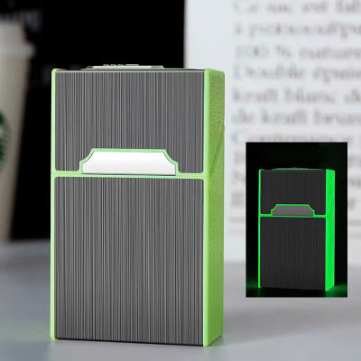 Hộp Đựng Bao thốc Kèm Bật Lửa Sạc Điện Hồng Ngoại Loại Xịn – Sang Trọng, Độc Đáo, Tiện Lợi