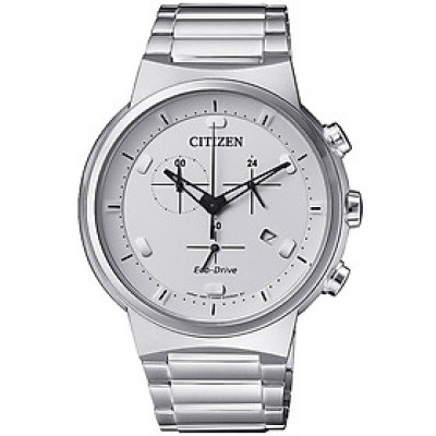 Đồng Hồ Nam Citizen Dây Thép Không Gỉ AT2400-81A - Mặt Trắng (Sapphire)