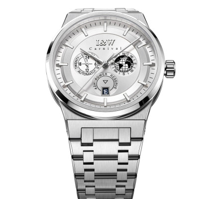 Đồng hồ nam chính hãng IW Carnival IW782G-6 ,kính sapphire,chống xước,chống nước 50m,Bh 24 tháng,máy cơ (automatic)
