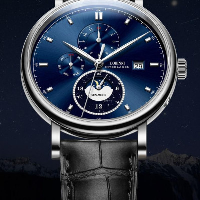 Đồng hồ nam chính hãng LOBINNI L13056-2 (Phiên Bản Hot Nhất Hè 2020)