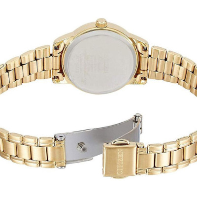 Đồng Hồ Nữ Citizen Dây Thép Không Gỉ EJ6082-51E - Mặt Đen