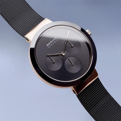 Đồng Hồ Nữ Bering Ceramic Màu Đen 35036-166