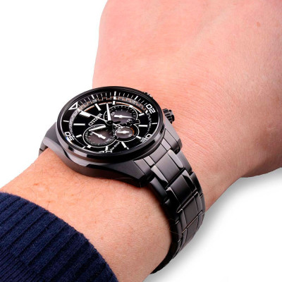 Đồng Hồ Nam Citizen Dây Thép Không Gỉ CA4335-88E - Mặt Đen