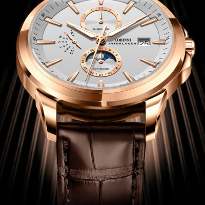  Đồng hồ nam chính hãng Lobinni No.18019-5