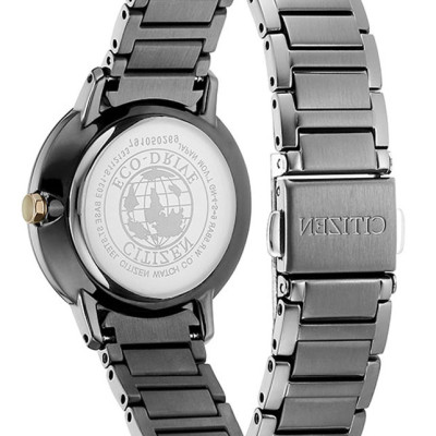 Đồng Hồ Nữ Citizen Dây Thép Không Gỉ EM0528-82H - Mặt Xám (Sapphire)