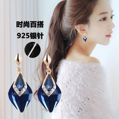 Bông Tai Pha Lê Hàn Quốc Không Gây Dị Ứng Da ( PK08)