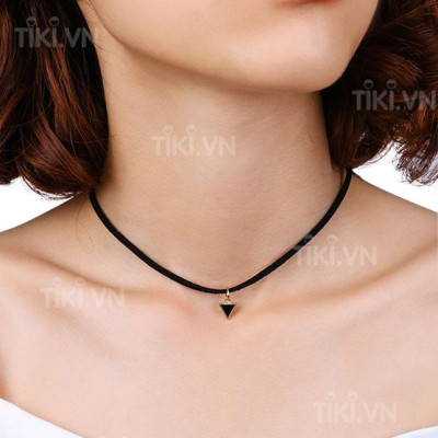 Choker Đá Tam Giác Nhỏ Móc Móc CK0017