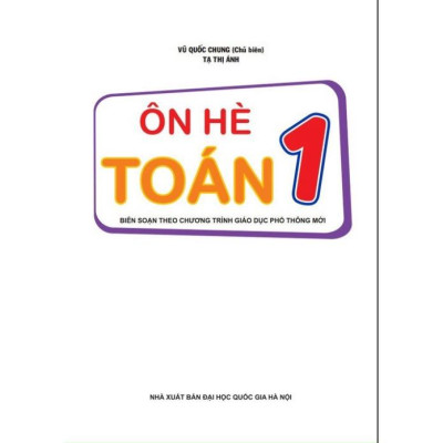 Sách - ôn hè Toán 1 - Cánh diều ( Biên soạn theo chương trình GDPT mới )