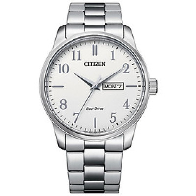 Đồng Hồ Nam Citizen Dây Thép Không Gỉ BM8550-81A - Mặt Trắng