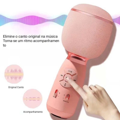 Micro Karaoke kèm loa Bluetooth - Hàng chính hãng