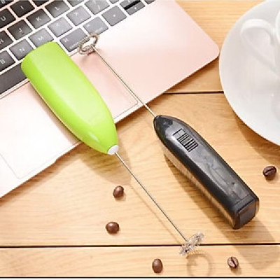 1 MÁY ĐÁNH TRỨNG TẠO BỌT CÀ PHÊ MINI PIN THUẬN TIỆN CHO MỌI NHÀ 