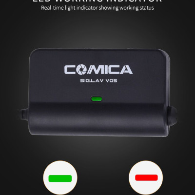 Micro gài áo cho điện thoại Comica CVM-SIG.LAV V05 - Hàng chính hãng