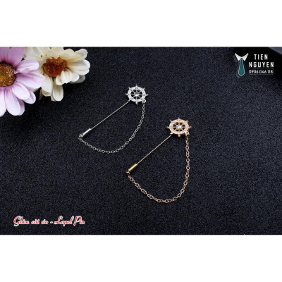Ghim cài áo - lapel pin - Phụ kiện cài áo đinh đá cao cấp