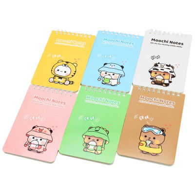 Sổ Lò Xo Moochi Notes B7 - Kẻ Ngang - 120 Trang 80gsm - The Sun 05