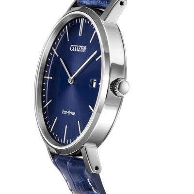 Đồng Hồ Nam Citizen Dây Da AU1080-11L - Mặt Xanh 