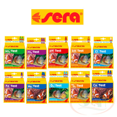 Bộ Sera NH4 NH3 Test kiểm tra amoni amoniac bể cá tép thủy hải sản