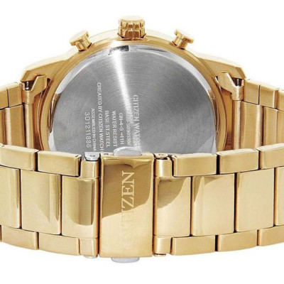 Đồng Hồ Nam Citizen Dây Thép Không Gỉ AN8052-55E - Mặt Đen