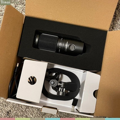 Audio Technica AT2020USB-X - Micro Condenser USB Cho Nhà Sáng Tạo Nội Dung - Hàng chính hãng