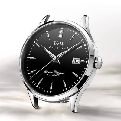 Đồng hồ nam chính hãng IW Carnival  IW731G-2 ,kính sapphire,chống xước,chống nước 50m,Bh 24 tháng,máy cơ (automatic)