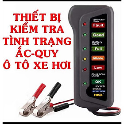 Thiết bị kiểm tra bình bình ắc quy ôtô xe máy 
