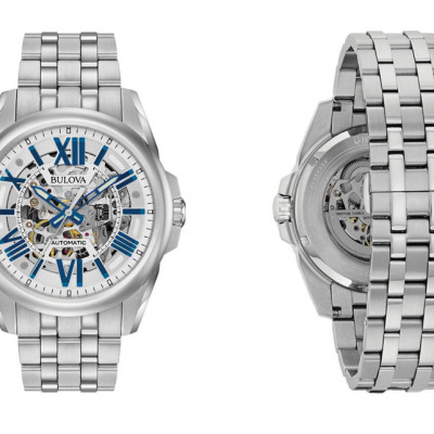 Đồng Hồ Nam Bulova Dây Thép Không Gỉ 96A187 - Mặt Trắng