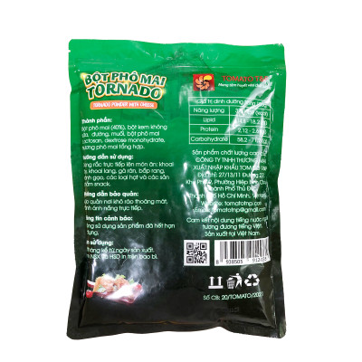 Bột Phô Mai Tornado Vị Truyền Thống (1kg / Gói)