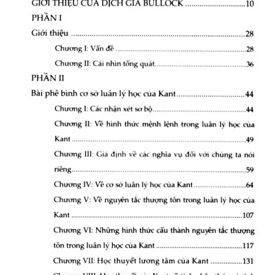 Bàn Về Nền Tảng Đạo Đức