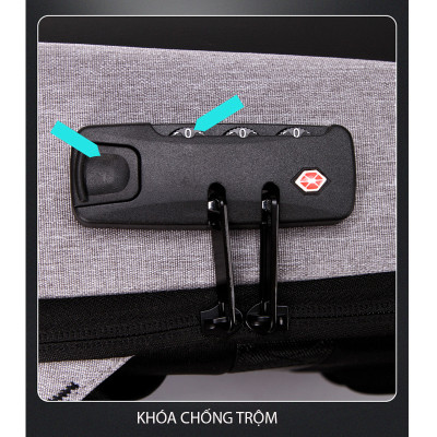 Balo laptop phong cách hiện đại - BEE GEE BLLT5602