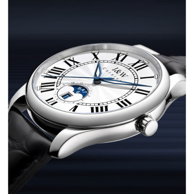 Đồng hồ nam chính hãng IW CARNIVAL IW685G-1 Kính sapphire ,chống xước ,Chống nước 30m ,Bảo hành 24 tháng,Máy cơ (Automatic),dây da cao cấp, thiết kế đơn giản dễ đeo