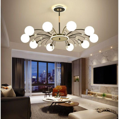 Đèn chùm kiểu dáng tinh tế, sang trọng trang trí nhà cửa hiện đại - kèm bóng LED chuyên dụng.