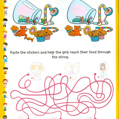 Play With Sticker - Food (Chơi Cùng Hình Dán - Thức Ăn)