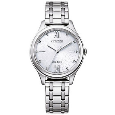 Đồng Hồ Nữ Citizen Dây Thép Không Gỉ EM0500-73A - Mặt Trắng 