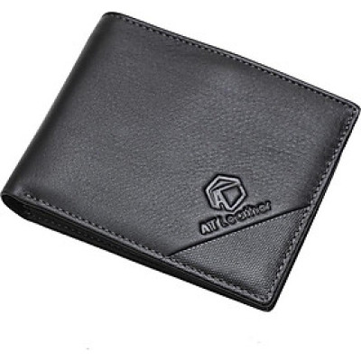 Ví Da Bò Nam AT Leather AT050 (12 x 9.5 cm)