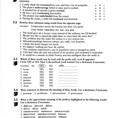 English Vocabulary In Use Advance