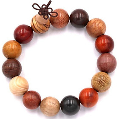 Chuỗi tay gỗ Đàn hương 8 màu 15 ly