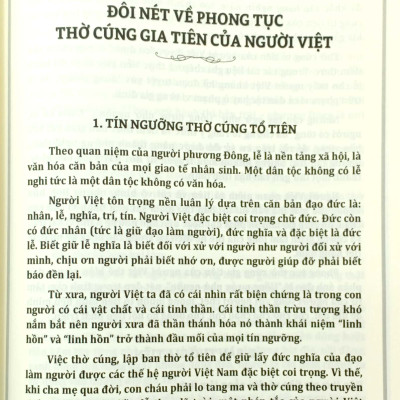 Tập Văn Cúng Gia Tiên - Văn Khấn Tại Nhà (Tái bản 2023)
