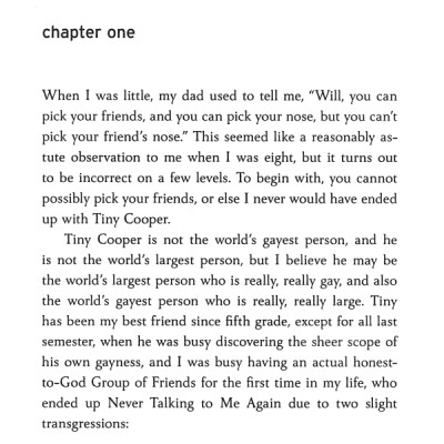 Will Grayson, Will Grayson