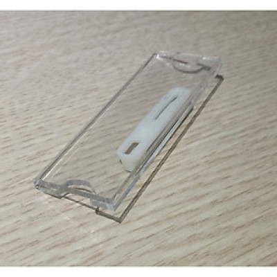 Combo 10 thẻ tên đeo ngực ghim cài mica trong