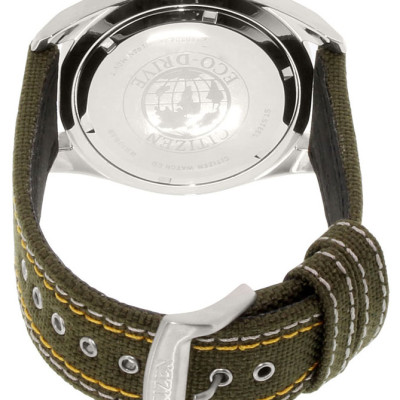 Đồng Hồ Nam Citizen Dây Vải Nato BU2030-09W - Mặt Xanh 