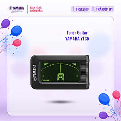 Tuner Yamaha YTC5 - Phụ kiện lên dây đàn Guitar 