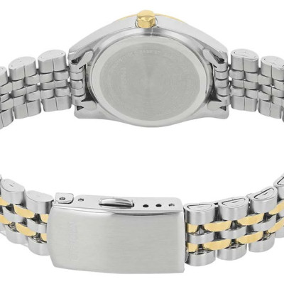 Đồng Hồ Nữ Citizen Đính Đá Swarovski Dây Thép Không Gỉ EU6064-54D - Mặt Xà Cừ