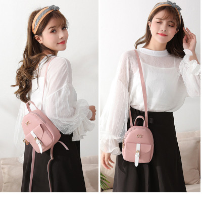 Balo Nữ Thời Trang, Balo Mini Da Thắt Nơ Hàn Quốc Đeo Vai Phong Cách Thời Trang Nhiều Màu Lựa Chọn Đi Du Lịch/ Đi Làm/ Sử Dụng Hằng Ngày 