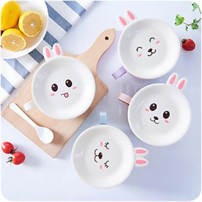 Ca ăn mỳ có nắp đậy hình thú - Hàng chính hãng (Giao họa tiết ngẫu nhiên) 