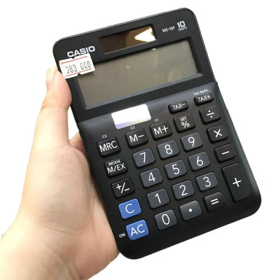 Máy Tính Văn Phòng Casio MS - 10F - Kèm Quà Chất
