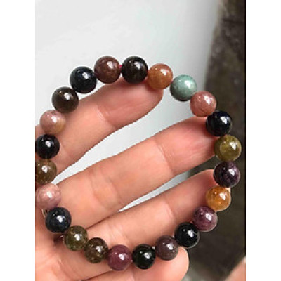 TOURMALINE 8MM NỮ ĐEO ĐÚNG ĐÁ THIÊN NHIÊN TẤT CẢ NỮ ĐEO ĐƯỢC HẾT